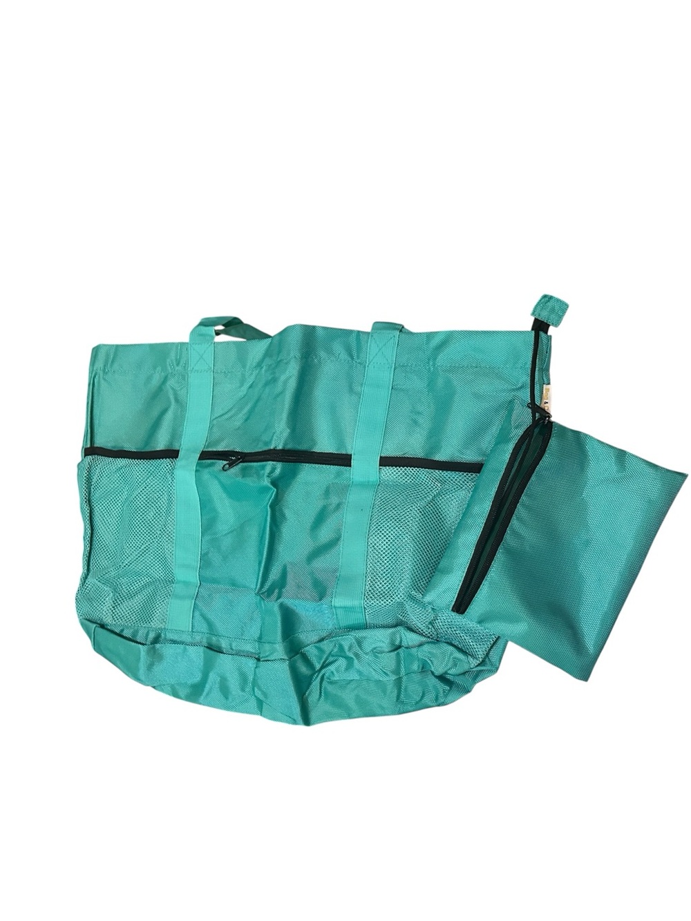 Bag & Carry Teal Foldable Packable Travel Tote Bag